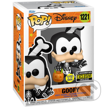 Funko POP Disney: Skeleton Goofy (exclusive special edition GITD), Funko, 2022