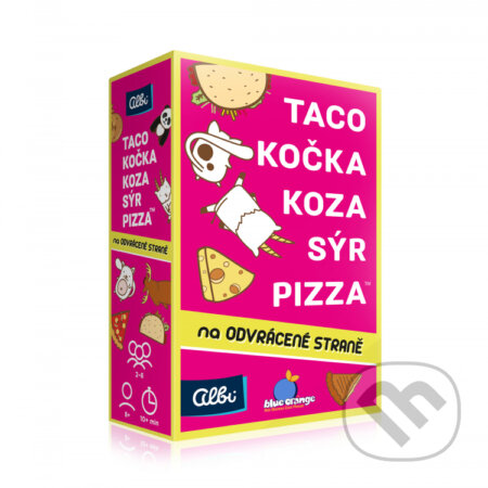 Spoločenská hra: Taco, kočka na odvrácené straně (Albi). Albi, 2022 Spoločenská hra: Taco, kočka na odvrácené straně (Albi). Albi, 2022