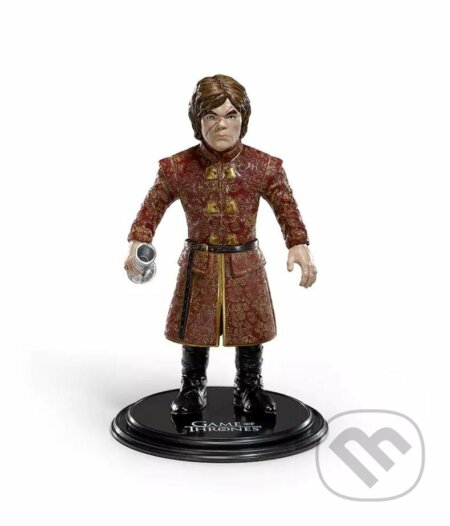 Game of Thrones: Bendyfig tvarovateľná postavička - Tyrion Lannister (Noble Collection). Noble Collection, 2022 Game of Thrones: Bendyfig tvarovateľná postavička - Tyrion Lannister (Noble Collection). Noble Collection, 2022