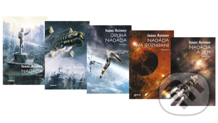 Kniha: Nadácia 1-5 (Isaac Asimov). Lindeni, 2022 Kniha: Nadácia 1-5 (Isaac Asimov). Lindeni, 2022