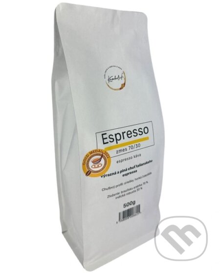 Kávy a čaje: Kávoholik espresso zmes 70/30 (Kávoholik). Kávoholik Kávy a čaje: Kávoholik espresso zmes 70/30 (Kávoholik). Kávoholik