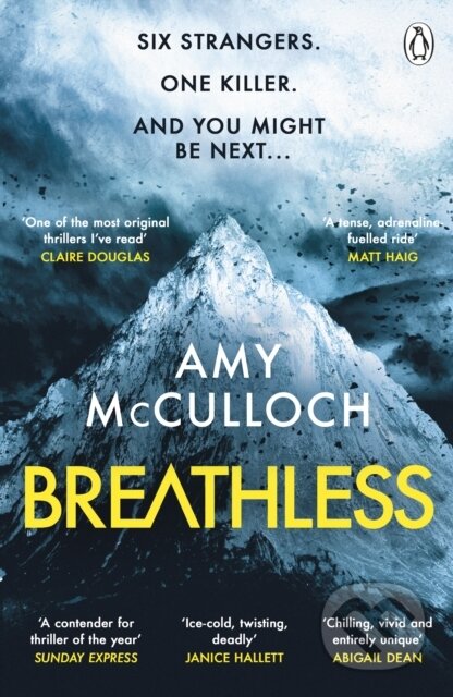 Kniha: Breathless (Amy McCulloch). Penguin Books, 2022 Kniha: Breathless (Amy McCulloch). Penguin Books, 2022