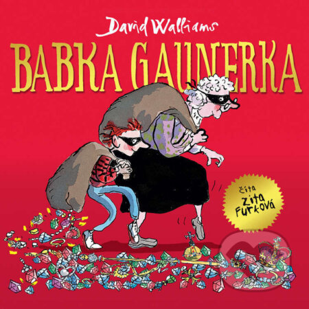 Audiokniha: Babka Gaunerka (David Walliams). Wisteria Books, Slovart, 2022 Audiokniha: Babka Gaunerka (David Walliams). Wisteria Books, Slovart, 2022