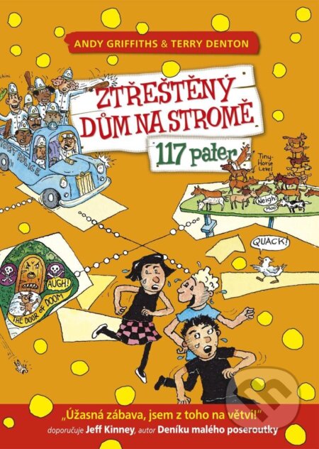 Kniha: Ztřeštěný dům na stromě - 117 pater (Andy Griffiths). Petrkov, 2022 Kniha: Ztřeštěný dům na stromě - 117 pater (Andy Griffiths). Petrkov, 2022