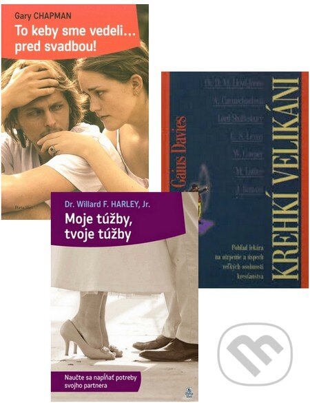 Kniha: Balíček, ktorý splní vaše túžby (Gaius Davies, Gary Chapman a Willard F. Harley Jr.). Porta Libri Kniha: Balíček, ktorý splní vaše túžby (Gaius Davies, Gary Chapman a Willard F. Harley Jr.). Porta Libri