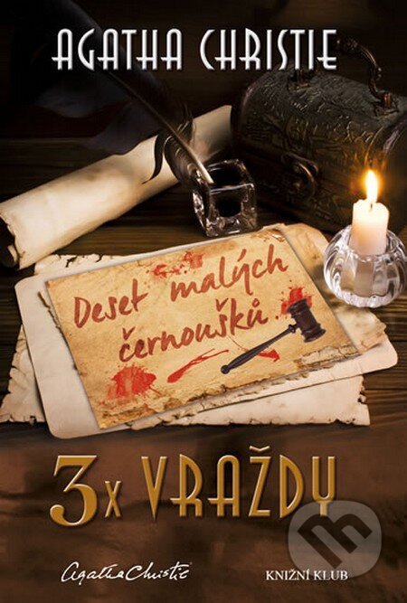 Kniha: 3 x Vraždy (Agatha Christie). Knižní klub, 2014 Kniha: 3 x Vraždy (Agatha Christie). Knižní klub, 2014