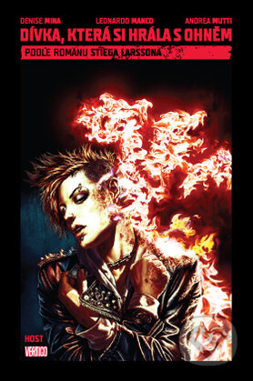 Kniha: Dívka, která si hrála s ohněm (Andrea Mutti, Denise Mina a Leonardo Manco). Host, 2014 Kniha: Dívka, která si hrála s ohněm (Andrea Mutti, Denise Mina a Leonardo Manco). Host, 2014