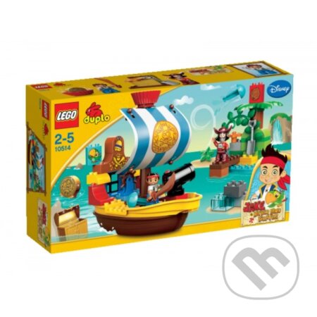 Spoločenská hra: LEGO DUPLO 10514 Jakeova pirátska loď Bucky (LEGO). LEGO, 2014 Spoločenská hra: LEGO DUPLO 10514 Jakeova pirátska loď Bucky (LEGO). LEGO, 2014