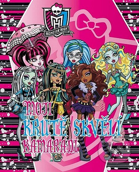 Kniha: Monster High: Moji krutě skvělí kamarádi (Zápisník) (Mattel). Egmont ČR, 2012 Kniha: Monster High: Moji krutě skvělí kamarádi (Zápisník) (Mattel). Egmont ČR, 2012