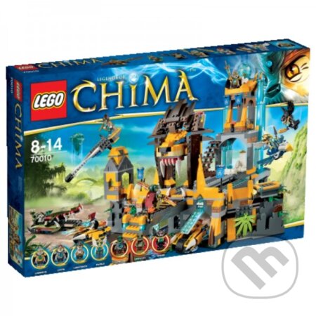 Spoločenská hra: LEGO CHIMA 70010 Leví chrám CHI (LEGO). LEGO, 2014 Spoločenská hra: LEGO CHIMA 70010 Leví chrám CHI (LEGO). LEGO, 2014