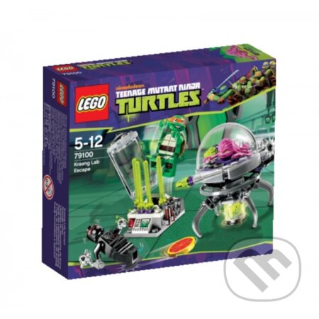 Spoločenská hra: LEGO Želvy Ninja 79100 Únik z Krangovy laboratoře (LEGO). LEGO, 2014 Spoločenská hra: LEGO Želvy Ninja 79100 Únik z Krangovy laboratoře (LEGO). LEGO, 2014