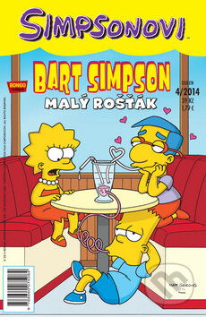 Kniha: Bart Simpson: Malý rošťák (Matt Groening). Crew, 2014 Kniha: Bart Simpson: Malý rošťák (Matt Groening). Crew, 2014