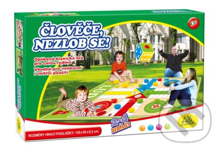 Spoločenská hra: Človeče, nehnevaj sa! (Albi). Albi, 2014 Spoločenská hra: Človeče, nehnevaj sa! (Albi). Albi, 2014