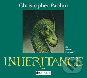 Audiokniha: Inheritance (Christopher Paolini). Nakladatelství Fragment, 2014 Audiokniha: Inheritance (Christopher Paolini). Nakladatelství Fragment, 2014