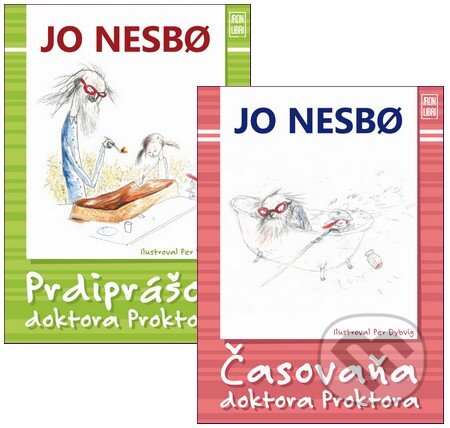 Kniha: Príbehy doktora Proktora I. (kolekcia prvých dvoch dielov) (Jo Nesbo a Per Dybvig). Slovart, Iron Libri, 2014 Kniha: Príbehy doktora Proktora I. (kolekcia prvých dvoch dielov) (Jo Nesbo a Per Dybvig). Slovart, Iron Libri, 2014