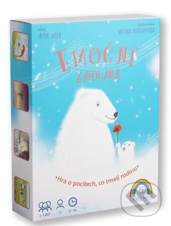 Spoločenská hra: Emoční zahrada (Iryna Zelyk). Female Force, 2022 Spoločenská hra: Emoční zahrada (Iryna Zelyk). Female Force, 2022