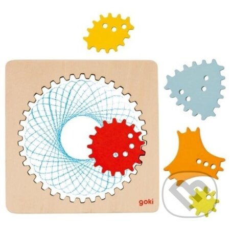 Spoločenská hra: Dřevěný Spirograf (Goki). Goki, 2022 Spoločenská hra: Dřevěný Spirograf (Goki). Goki, 2022
