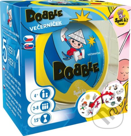 Společenská hra: Dobble Večerníček (ADC BF). ADC BF, 2022 Společenská hra: Dobble Večerníček (ADC BF). ADC BF, 2022