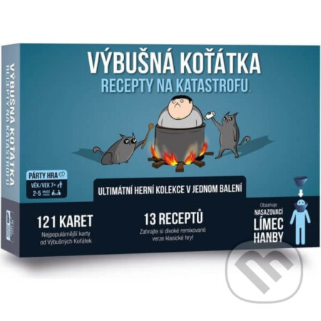 Spoločenská hra: Výbušná koťátka - Recepty na katastrofu (ADC BF). ADC BF, 2022 Spoločenská hra: Výbušná koťátka - Recepty na katastrofu (ADC BF). ADC BF, 2022