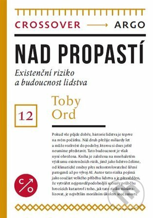 E-kniha: Nad propastí (Toby Ord). Argo, 2022 E-kniha: Nad propastí (Toby Ord). Argo, 2022