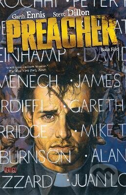 Kniha: Preacher 5 (Garth Ennis a Steve Dillon). DC Comics, 2014 Kniha: Preacher 5 (Garth Ennis a Steve Dillon). DC Comics, 2014