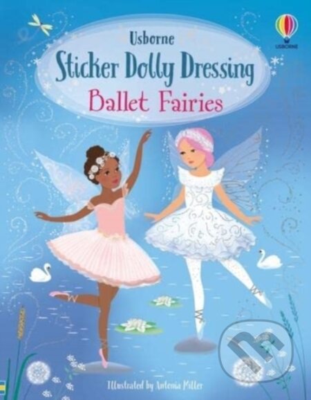Kniha: Sticker Dolly Dressing - Ballet Fairies (Fiona Watt). Usborne, 2022 Kniha: Sticker Dolly Dressing - Ballet Fairies (Fiona Watt). Usborne, 2022