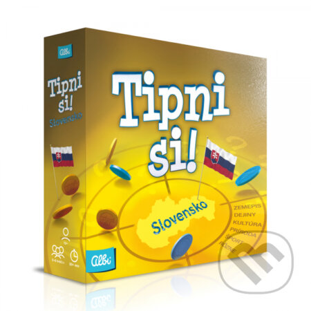 Spoločenská hra: Tipni si! Slovensko 2. verzia (Albi). Albi, 2022 Spoločenská hra: Tipni si! Slovensko 2. verzia (Albi). Albi, 2022