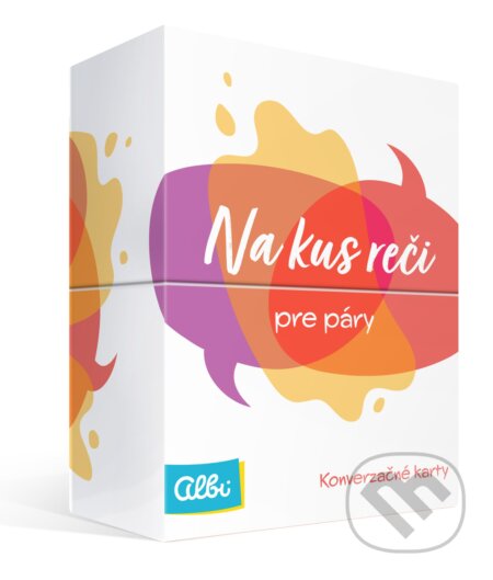 Společenská hra: Na kus reči - pre páry (Albi). Albi, 2022 Společenská hra: Na kus reči - pre páry (Albi). Albi, 2022