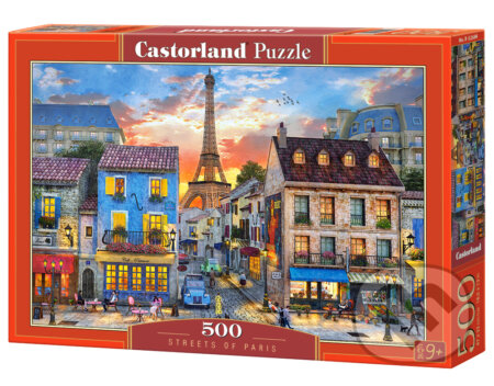 Puzzle: Streets of Paris (Castorland). Castorland, 2022 Puzzle: Streets of Paris (Castorland). Castorland, 2022