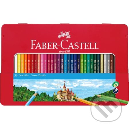 Pastelky Castell set 36 farebné s okienkom (Faber-Castell). Faber-Castell Pastelky Castell set 36 farebné s okienkom (Faber-Castell). Faber-Castell