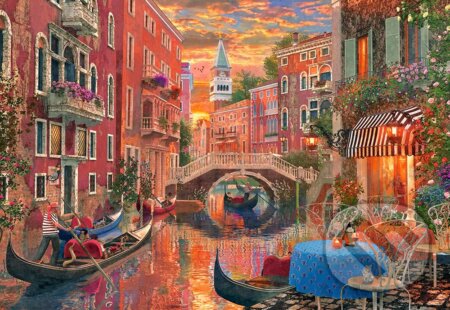 Romantic evening in Venice, Castorland, 2022
