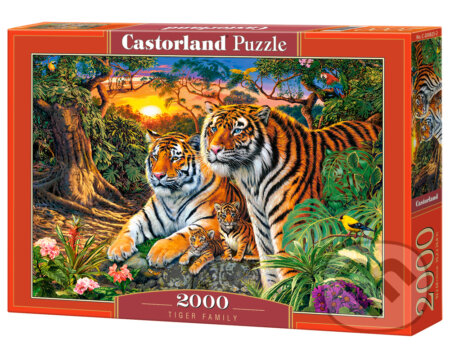 Puzzle: Tiger Family (Castorland). Castorland, 2022 Puzzle: Tiger Family (Castorland). Castorland, 2022