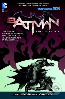 Kniha: Batman: Night of the Owls (Scott Snyder). DC Comics, 2013 Kniha: Batman: Night of the Owls (Scott Snyder). DC Comics, 2013