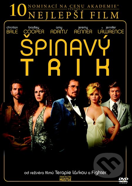 Film: Špinavý trik (David O. Russell) (DVD). Bonton Film, 2014 Film: Špinavý trik (David O. Russell) (DVD). Bonton Film, 2014