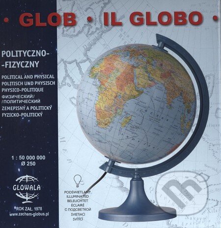 Globus 1:50 000 000 (Glowala). Glowala Globus 1:50 000 000 (Glowala). Glowala