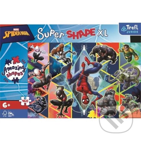 Puzzle: Super Shape XL Spiderman (Trefl). Trefl, 2022 Puzzle: Super Shape XL Spiderman (Trefl). Trefl, 2022
