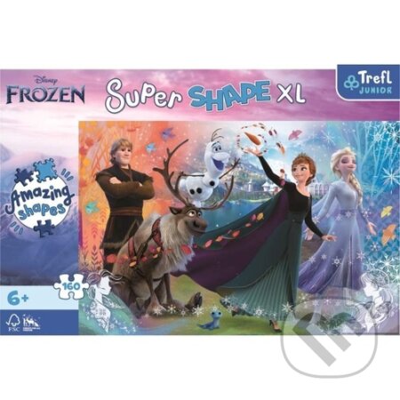 Puzzle: Super Shape XL Ledové království 2 (Trefl). Trefl, 2022 Puzzle: Super Shape XL Ledové království 2 (Trefl). Trefl, 2022