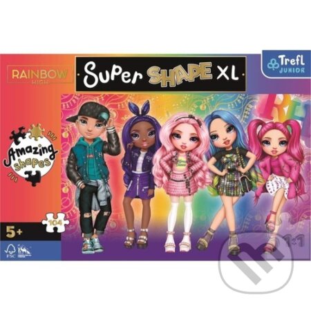 Puzzle: Super Shape XL Rainbow High (Trefl). Trefl, 2022 Puzzle: Super Shape XL Rainbow High (Trefl). Trefl, 2022
