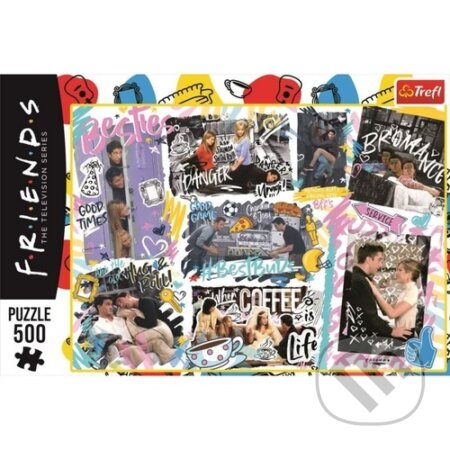Puzzle: Přátelé Koláž (Trefl). Trefl, 2022 Puzzle: Přátelé Koláž (Trefl). Trefl, 2022