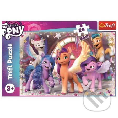 Puzzle: My Little Pony Radostní poníci MAXI (Trefl). Trefl, 2022 Puzzle: My Little Pony Radostní poníci MAXI (Trefl). Trefl, 2022