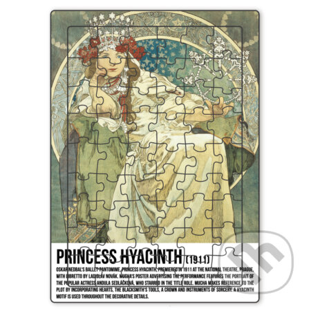 Puzzle Alfons Mucha - Princezna, Presco Group, 2022