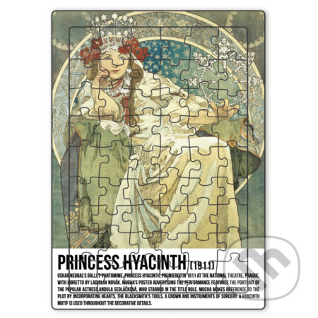 Puzzle Alfons Mucha - Princezna (Presco Group). Presco Group, 2022 Puzzle Alfons Mucha - Princezna (Presco Group). Presco Group, 2022