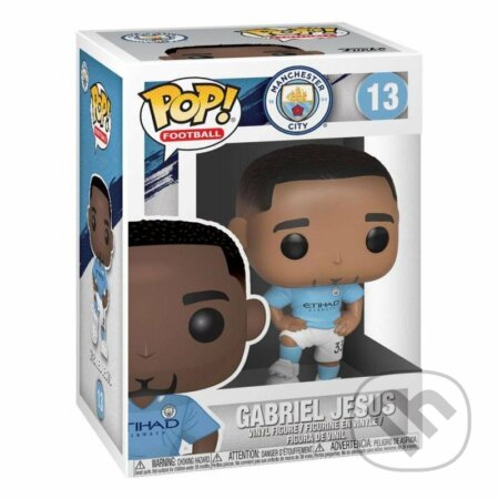 Funko POP Football: Manchester City - Gabriel Jesus (Funko). Funko, 2022 Funko POP Football: Manchester City - Gabriel Jesus (Funko). Funko, 2022
