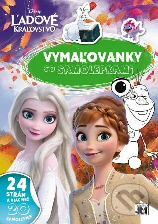 Kniha: Vymaľovanky so samolepkami - Ľadové kráľovstvo (A4) (Jiri Models SK). Jiri Models SK, 2022 Kniha: Vymaľovanky so samolepkami - Ľadové kráľovstvo (A4) (Jiri Models SK). Jiri Models SK, 2022