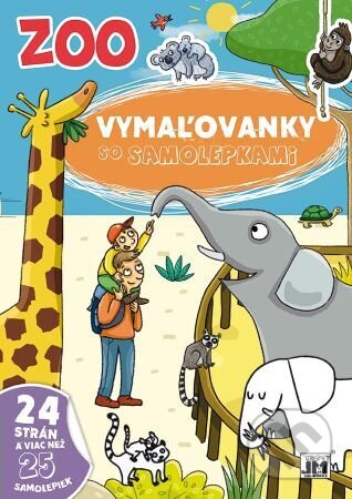 Kniha: Vymaľovanky so samolepkami - ZOO (A4) (Jiri Models SK). Jiri Models SK, 2022 Kniha: Vymaľovanky so samolepkami - ZOO (A4) (Jiri Models SK). Jiri Models SK, 2022