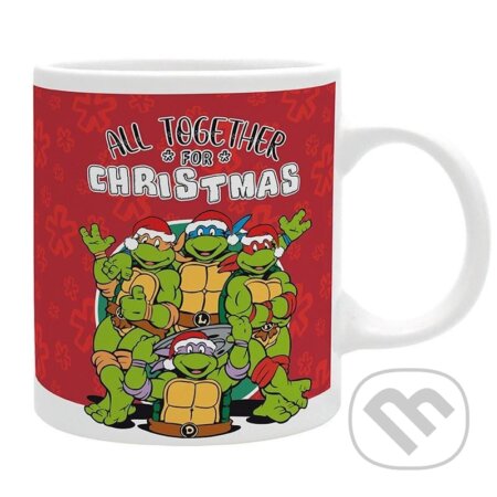Korytnačky Ninja keramický Hrnček 320 ml - Together for Christmas (ABYstyle). ABYstyle, 2022 Korytnačky Ninja keramický Hrnček 320 ml - Together for Christmas (ABYstyle). ABYstyle, 2022