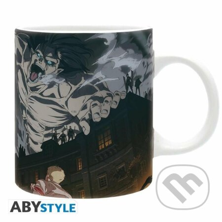 Attack on Titan keramický Hrnček (ABYstyle). ABYstyle, 2022 Attack on Titan keramický Hrnček (ABYstyle). ABYstyle, 2022