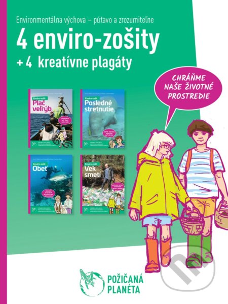 Kniha: Set 4 enviro zošity - Požiačaná planéta II. (Imrich Jakab, Lucia Szabová, Ján Bugár a Jaroslav Blaško). Cesty za tichom, 2022 Kniha: Set 4 enviro zošity - Požiačaná planéta II. (Imrich Jakab, Lucia Szabová, Ján Bugár a Jaroslav Blaško). Cesty za tichom, 2022