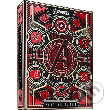 Hracie karty Theory11: Avengers (červené) (Fantasy). Fantasy, 2022 Hracie karty Theory11: Avengers (červené) (Fantasy). Fantasy, 2022