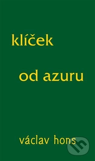 Klíček od azuru - Václav Hons, Radix, 2022